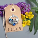 Ocean inspired wirework ring 