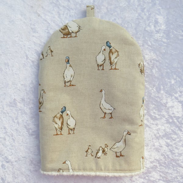 Cafetiere Cosy, ducks, medium cosy, to fit a 2-4 cup cafetiere