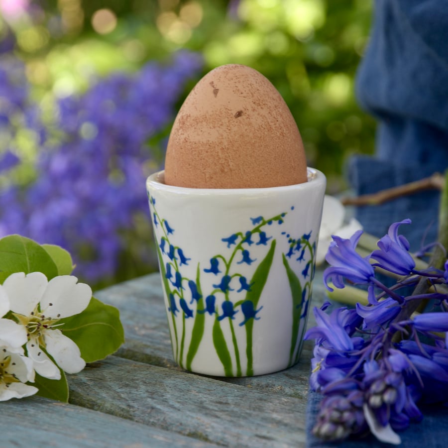 Blubell Egg Cup - Hand Painted