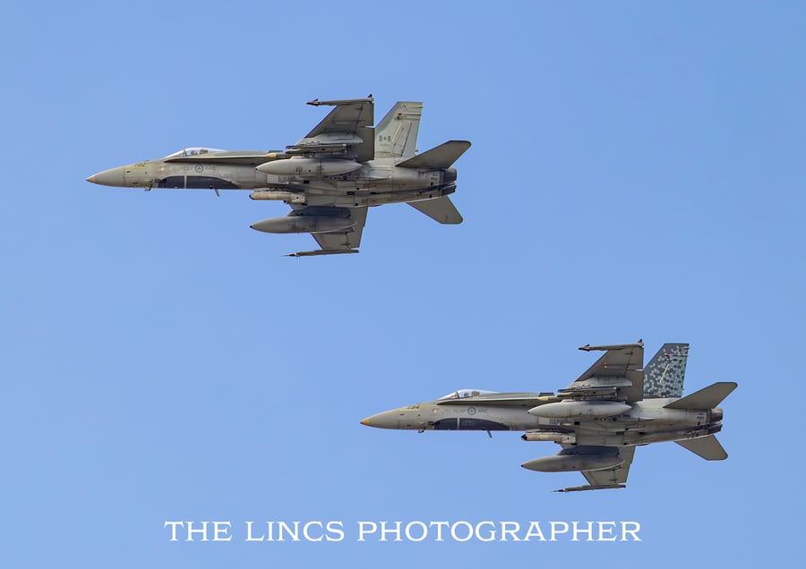 Royal Canadian Air Force F18 print (Limited edition of 10)
