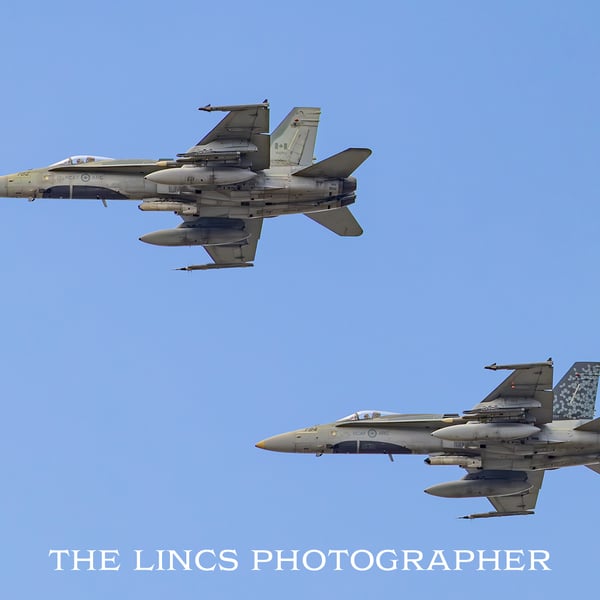 Royal Canadian Air Force F18 print (Limited edition of 10)