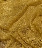 Gold Fishnet Chainmail Mesh Net Fabric 58'' PRICE PER METER