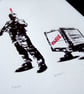 Metal Gear Solid ‘Alert’ Hand Pulled Limited Edition Screen Print - Image 2