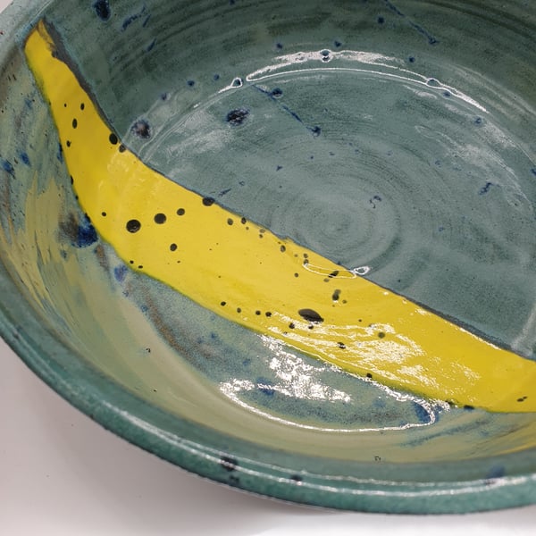 Large stoneware bowl