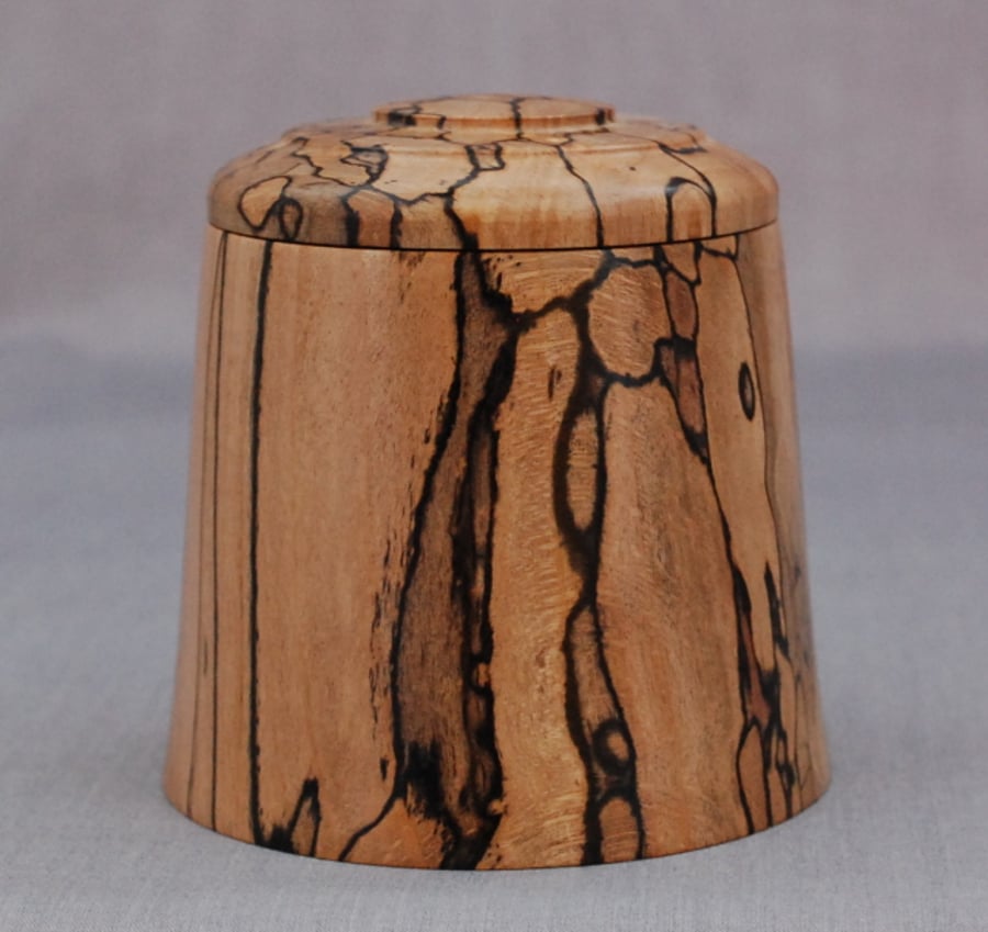 Spalted Beech Lidded Box