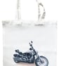 Harley Davidson VRSC - Shopping Tote Bag - Approx Size 39x37cm plus Handles