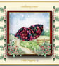 Little Nippers Red Flowered Skirt - Image 1