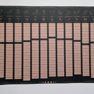 Perpetual Birthday Calendar – Organised by Zodiac Sign, Astrology Wall Art (B3)