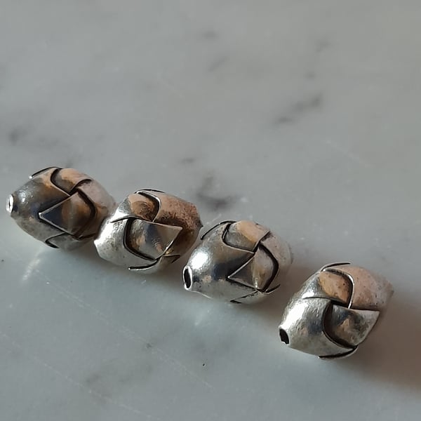 Bali Sterling Silver Wrap Beads