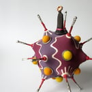 Spiky ceramic ball