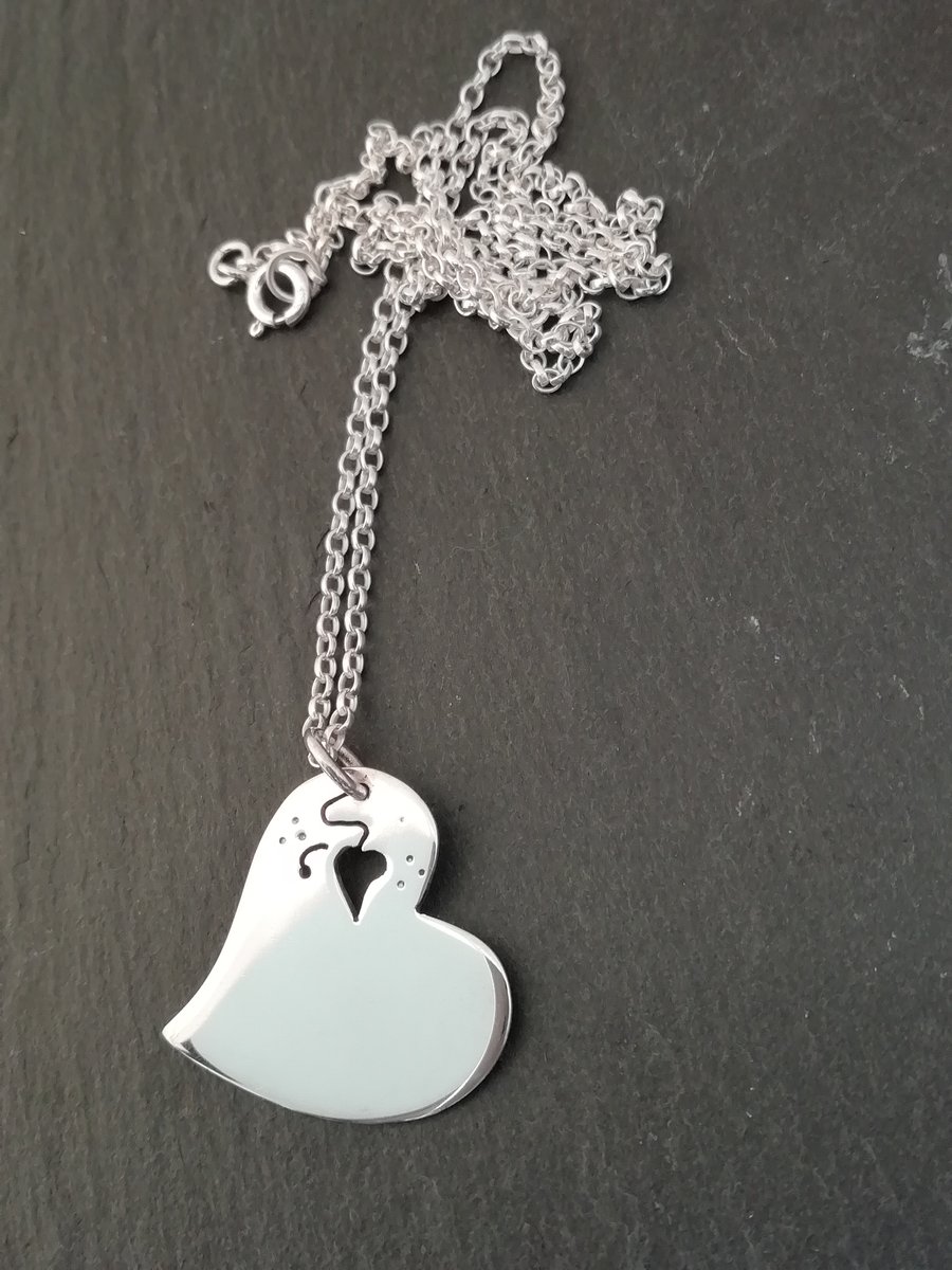 Solid Heart Pendant