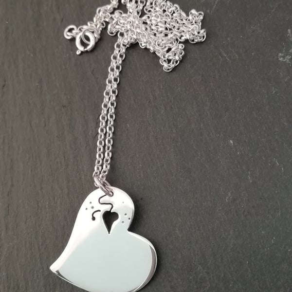 Solid Heart Pendant