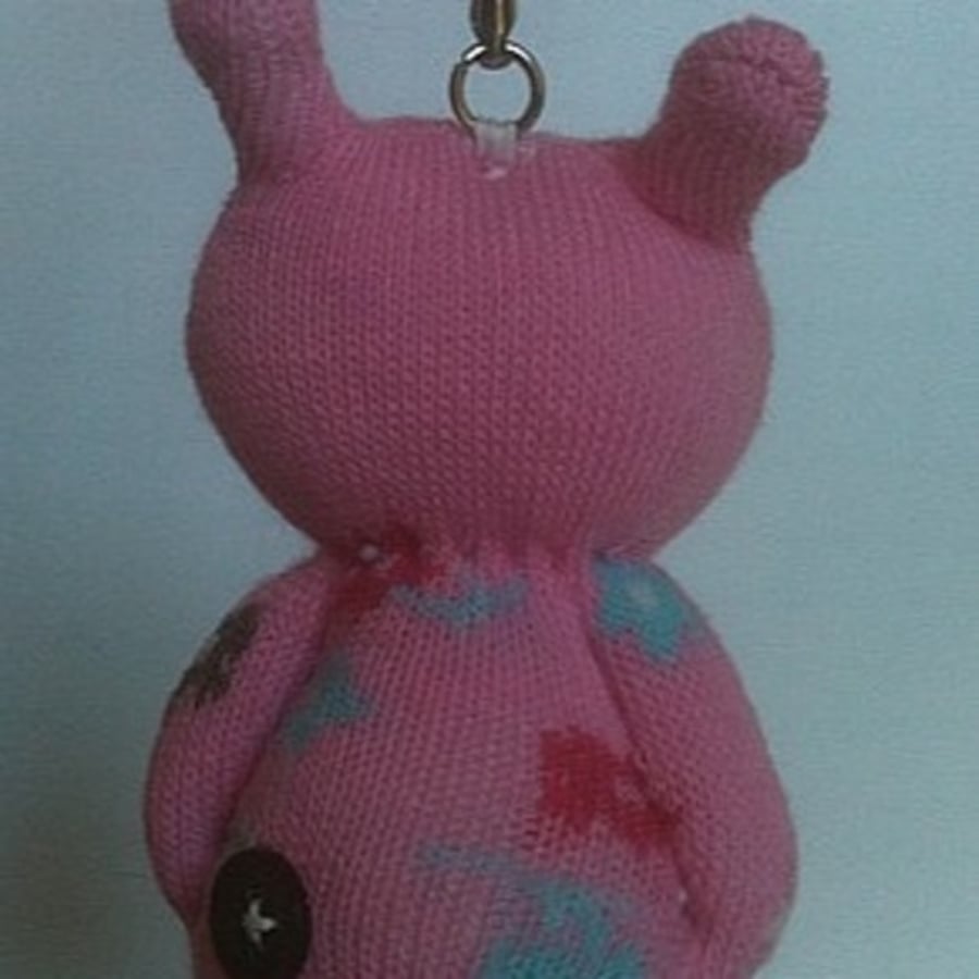   Sock Thing Keyring / Bag Tag  