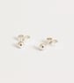 Silver earrings, silver studs - Image 1