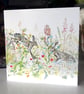Set of Four Colourful Fen Scene and Wildlife Blank Greeting Cards - Image 2