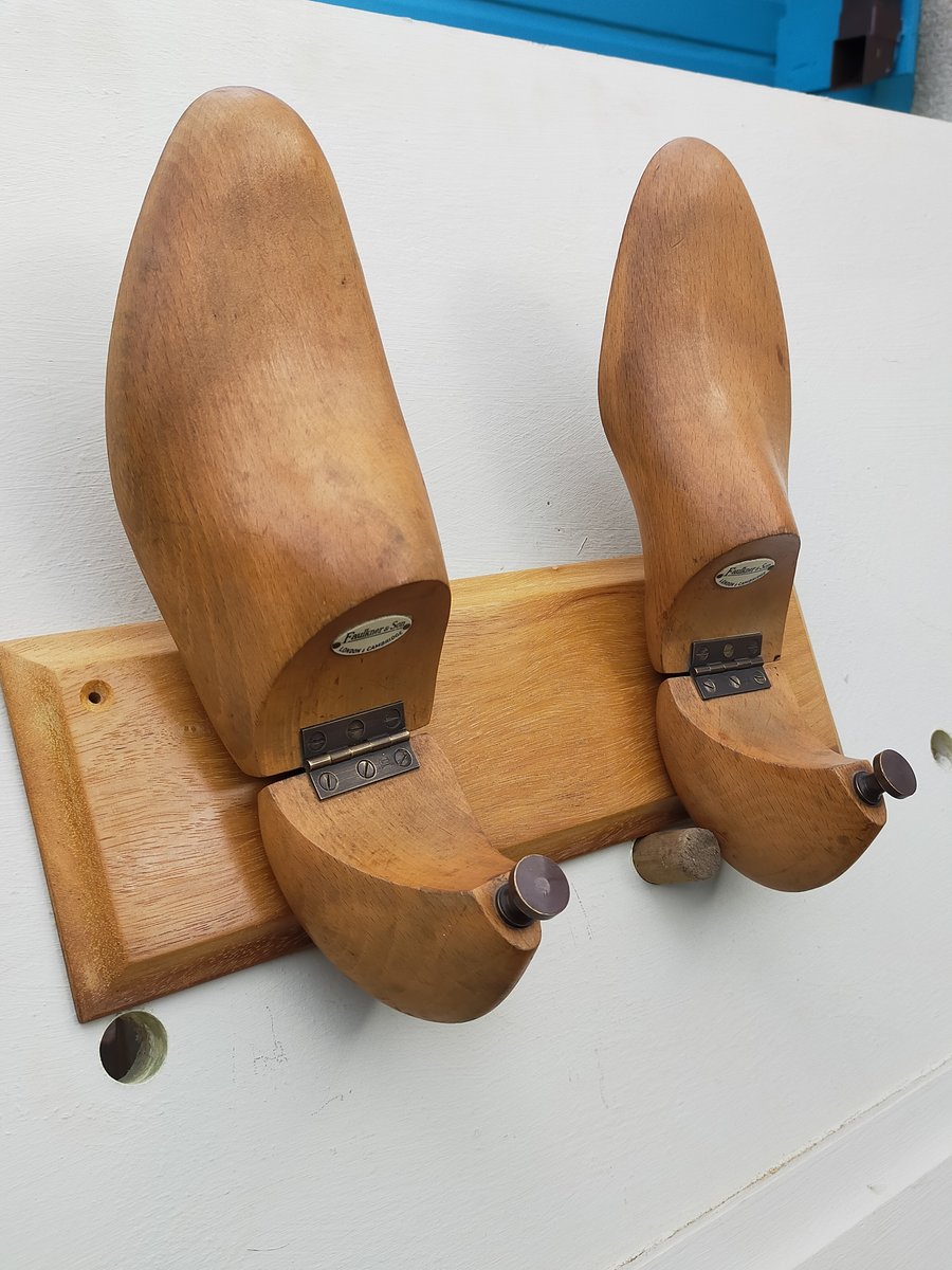 Shoe Tree Towel and Gown Hooks