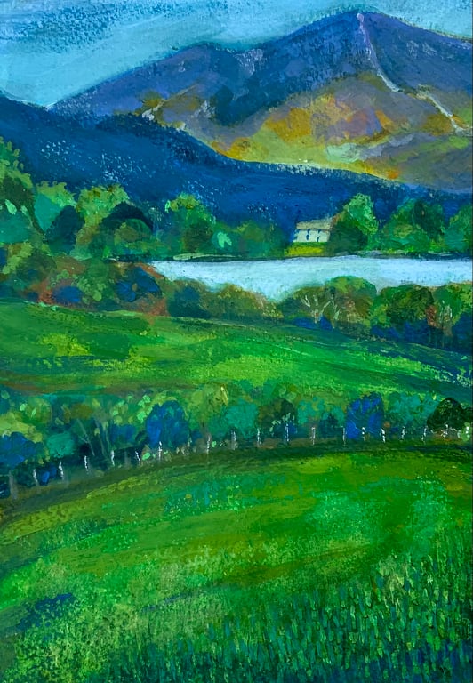 Lakeland View,  original landscape painting