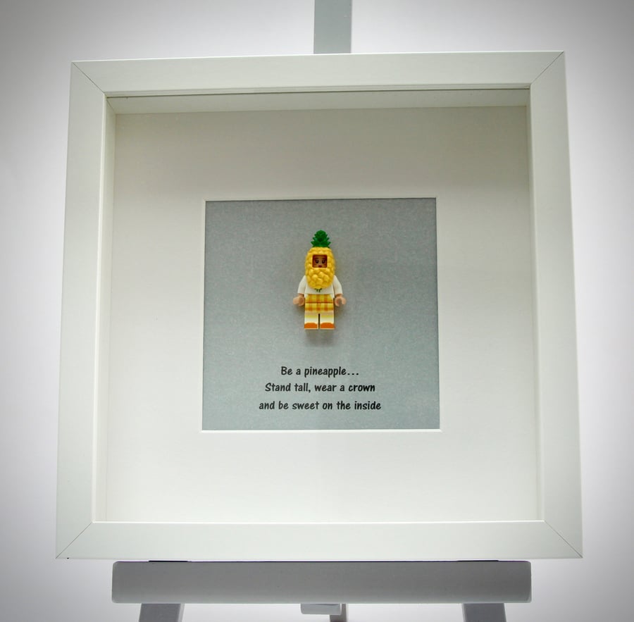Pineapple mini Figure frame.