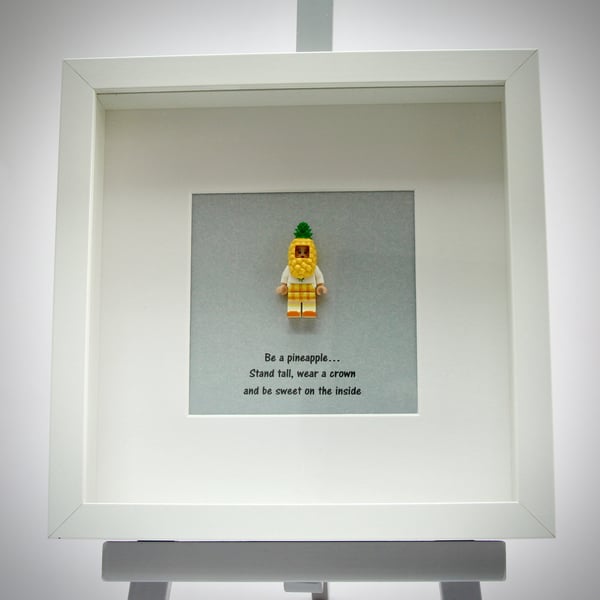 Pineapple mini Figure frame.