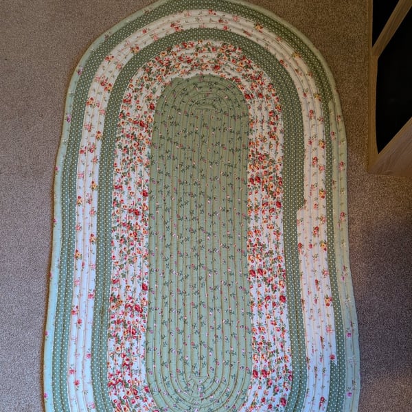 Meadow Calm - jelly roll rug