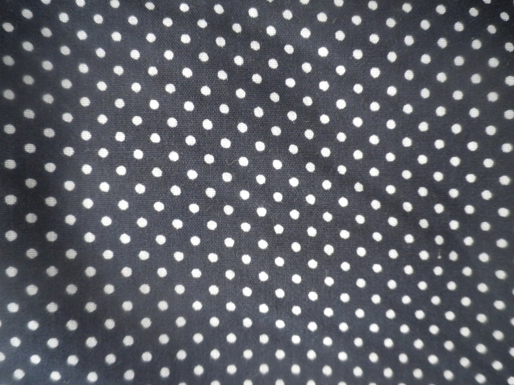 Fat quarters navy white small polka dot cotton cambric, 50x70cm free shipping