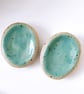 Handmade Worry Stone – Blue-Green   - Image 2