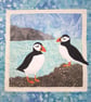 Puffin Pattern Cushion  - Image 5