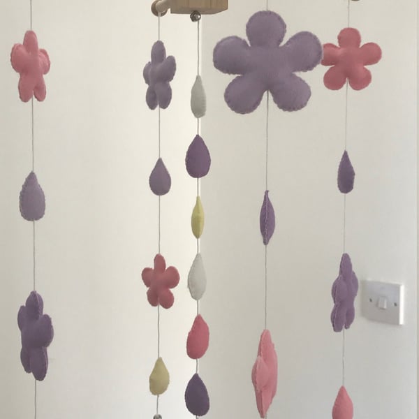 Felt Nursery Decoration, Baby Nursery Decoration, Baby Room Decoration, Handmade