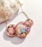 Real Dried Flowers Bird Necklace - Image 2