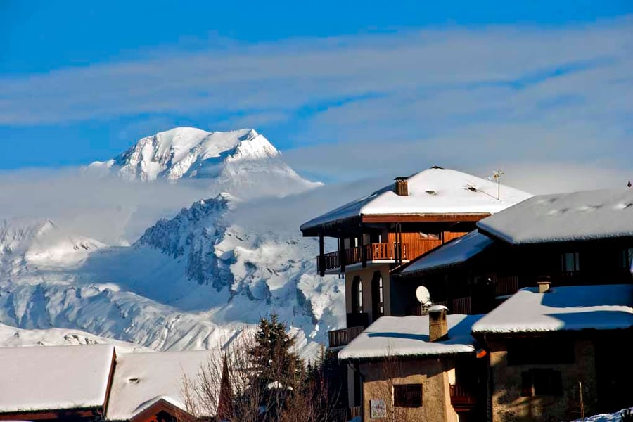 Mont Blanc Peisey Vallandry French Alps France Photograph Print