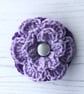 Crochet Flower Brooch Corsage - Image 4