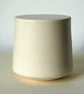 Perfectly  imperfect clearance item,Small minimalist vase in while stoneware - Image 4