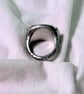 The Tidal Ring - Hand carved chunky Sterling Silver Ring - Image 5