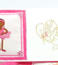 Black Ballerina bunting and card 18FF - Image 4