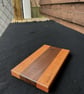 Salt & Pepper Tray – Walnut & Cherry Spice Holder – No.01 - Image 3