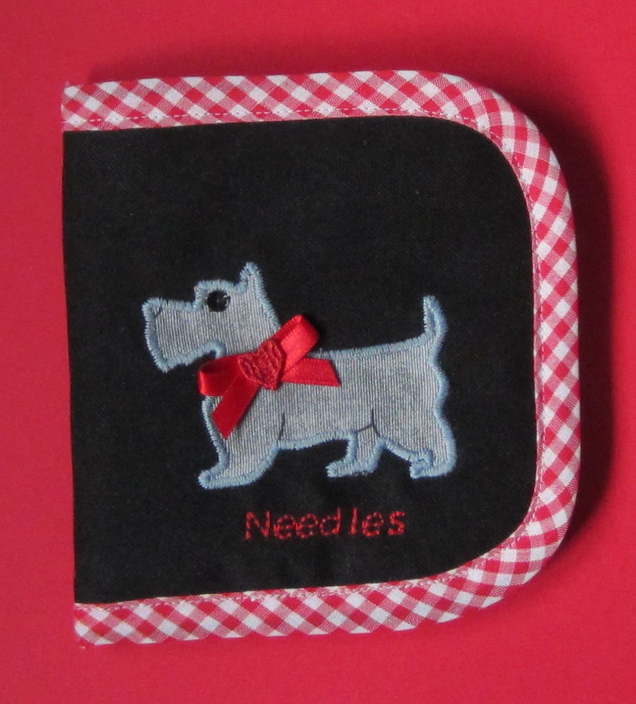 Scottie Dog Needle Case