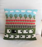 Sheep and Poppies Cushion Knitting Pattern, Digital Pattern - Image 6