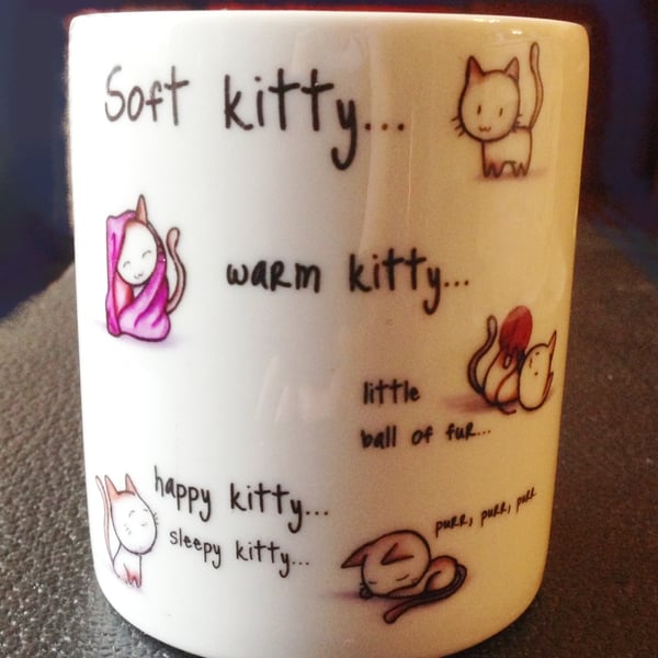 Soft Kitty Money Box with Personalised Name or message