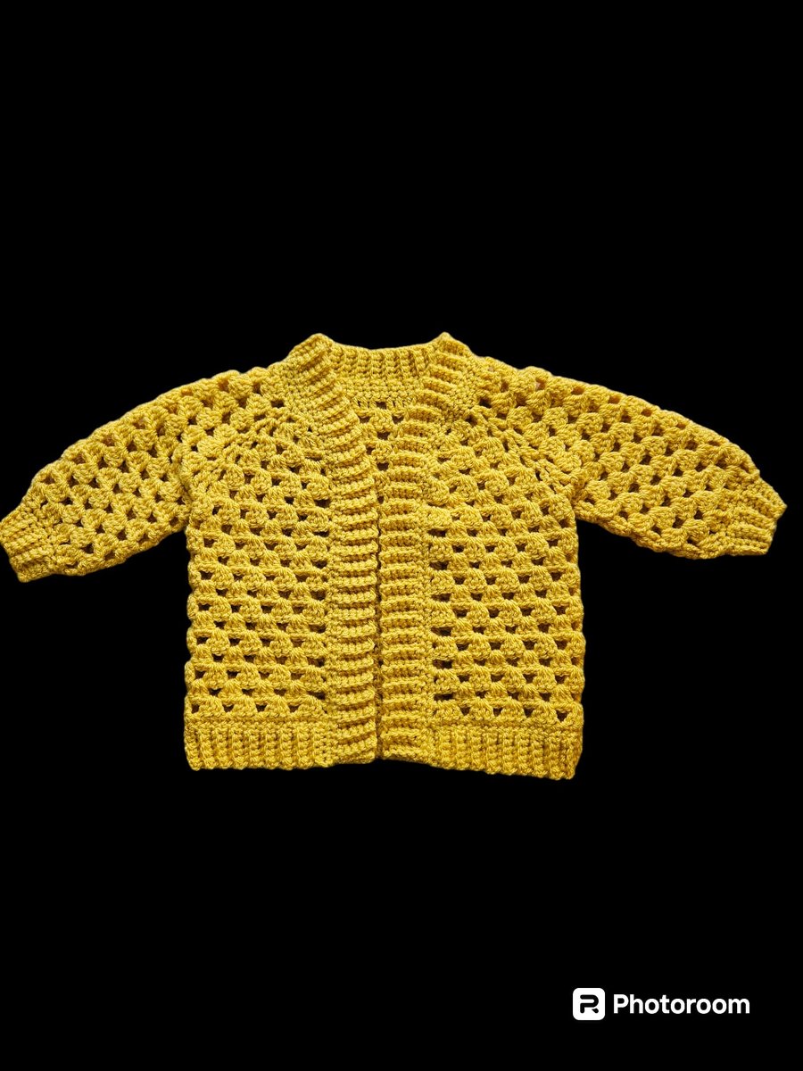 Crochet Baby Cardigan