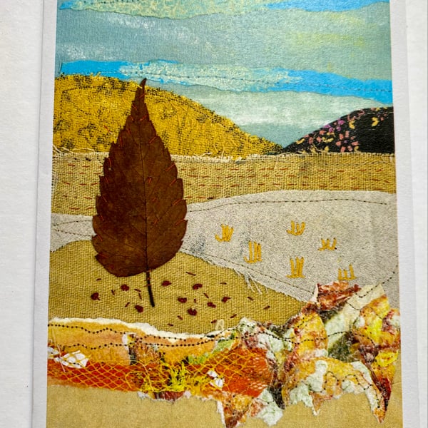  Landscape , Art print card, blank for your own message