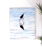 Black-winged Stilt Bird  Oil Painting of African Wildlife - Image 2