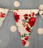 Mini Cotton Fabric Bunting  - Image 2