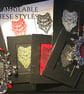 6 Horned Krampus - Black Editions  - Mini Mono Prints - Different Colours - Image 8