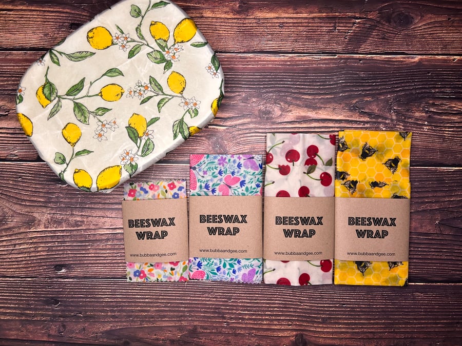 Beeswax Food Wraps - Free Delivery!