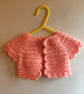Little Girls Bolero.  0-3 months - Image 1