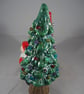 Ceramic Xmas Christmas Trees Gnome Gonk Figurine Ornament Decoration. - Image 2
