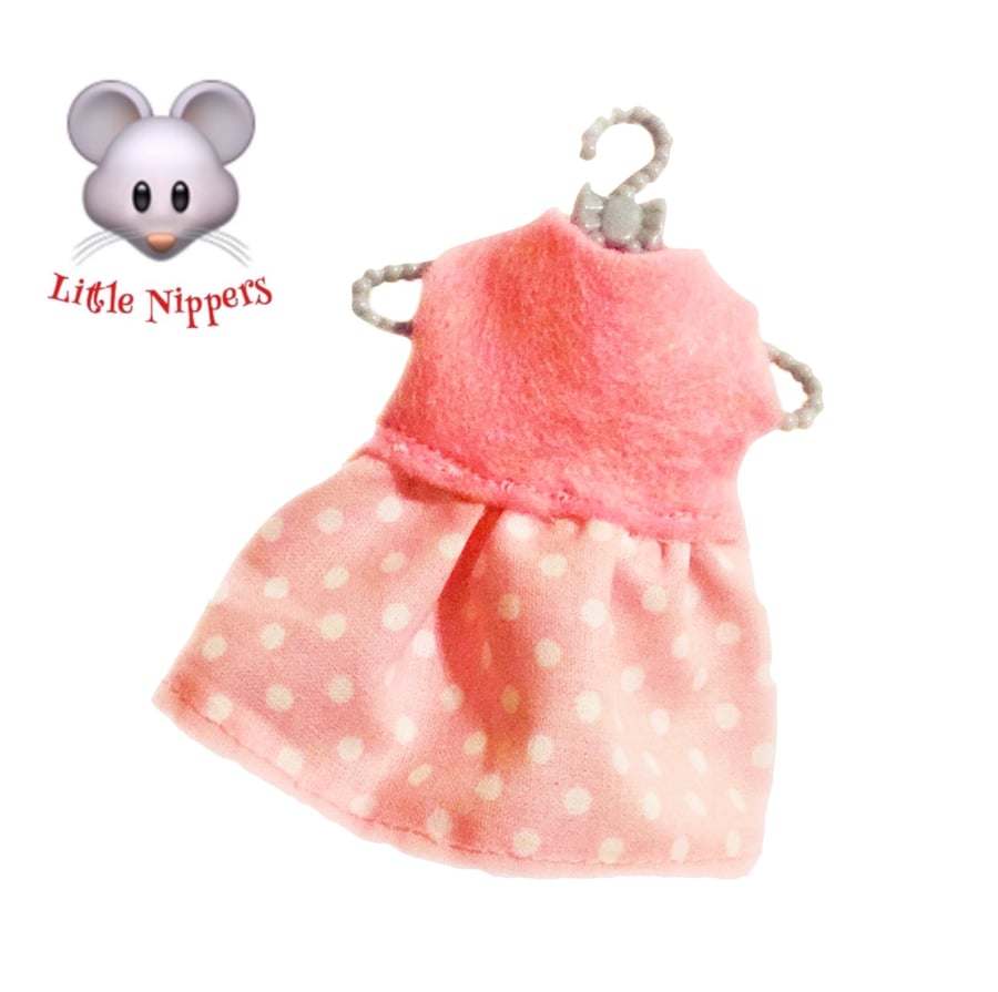 Reserved for Julie - Little Nippers’ Spotty Pink Dress