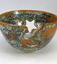 Large stoneware Yarn Bowl Knitting Crochet Bowl 7 layers of Lead free Glaze  - Image 1