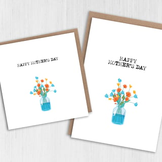 Mother's Day card: Flowers