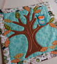 Sewing craft kit - hand appliqued owl picture - Image 9